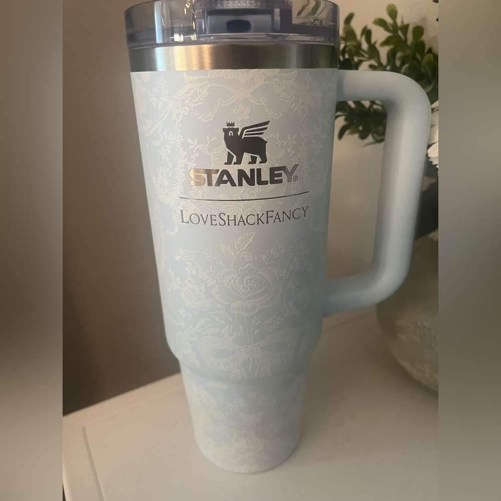 Stanley Toscana Toile Alpine Blue ProTour Flip by LoveShackFancy